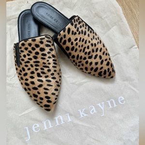 Jenni Kayne Cheetah Pony Hair Mule